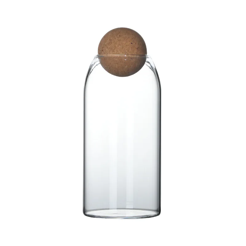 Ball cork lead-free glass jar with lid bottle storage tank sealed tea cans cereals transparent storage jars coffee contains
Ball cork lead-free glass jar with lid bottle storage tank sealed tea cans cereals transparent storage jars coffee contains