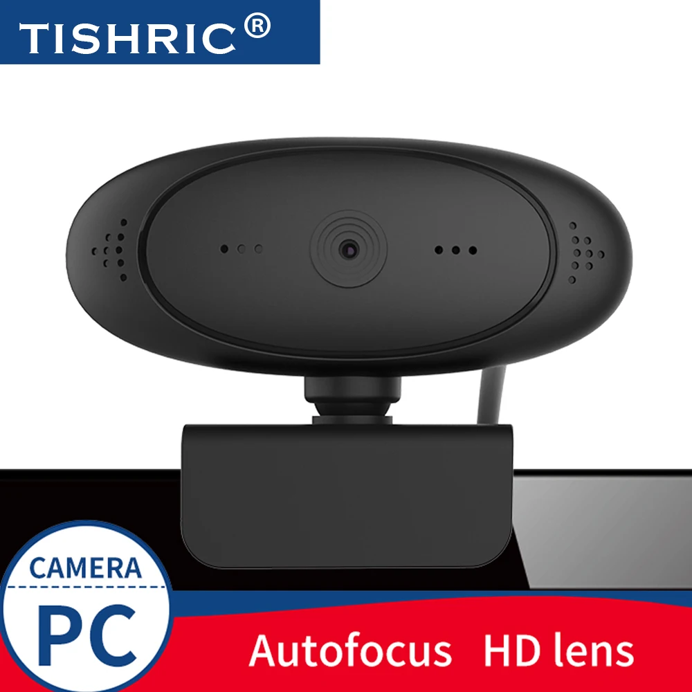 TISHRIC PC02 Webcam 1080p Autofocus Web Camera 200W HD Pixel 1920x1080 With Microphone For Remote Video Conferencing
TISHRIC PC02 Webcam 1080p Autofocus Web Camera 200W HD Pixel 1920x1080 With Microphone For Remote Video Conferencing