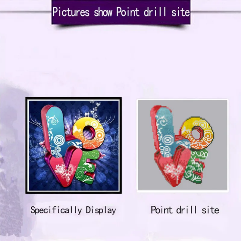 New Full Paste Round Diamond Diamond LOVE Letter Cross Stitch Vertical Paste Painting Living Room Decoration Supplies
New Full Paste Round Diamond Diamond LOVE Letter Cross Stitch Vertical Paste Painting Living Room Decoration Supplies