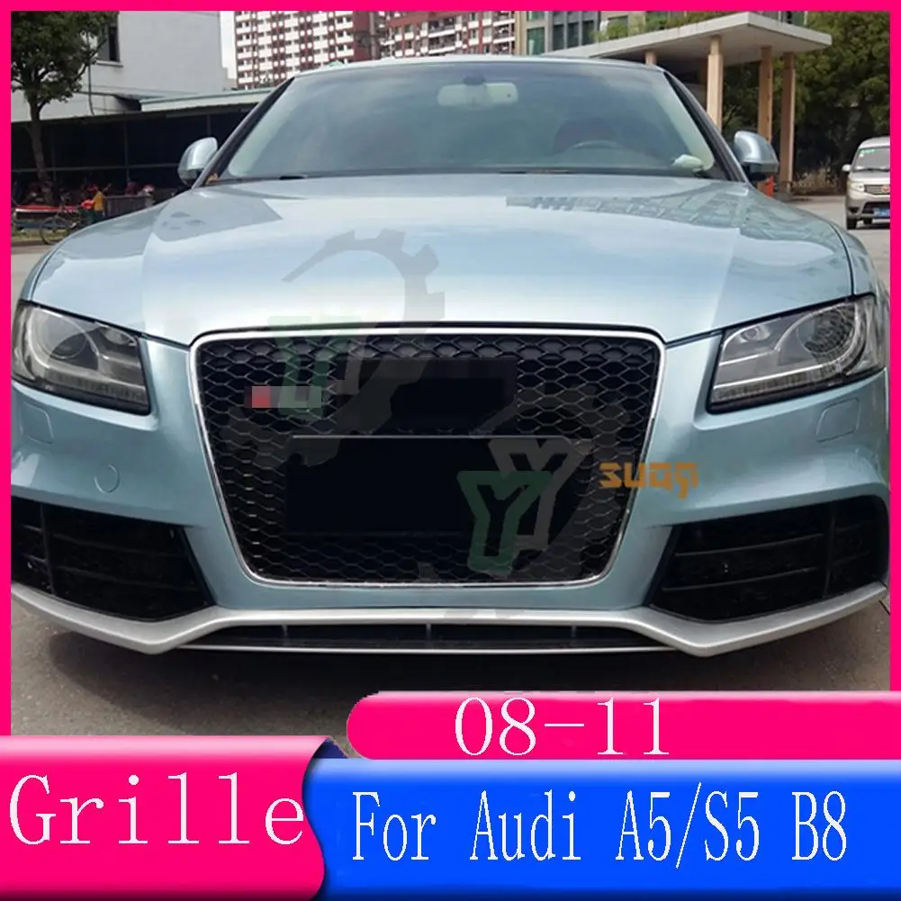 For RS5 Style Front Bumper Sport Hex Mesh Honeycomb Hood Grill for Audi A5/S5 B8 2008 2009 2010 2011 Car Accessory racing grille
For RS5 Style Front Bumper Sport Hex Mesh Honeycomb Hood Grill for Audi A5/S5 B8 2008 2009 2010 2011 Car Accessory racing grille