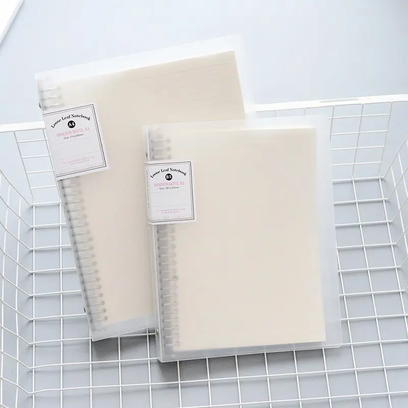 Transparent Loose Leaf Binder Loose Leaf Inner Core A5 Notebook Journal Planner School Office Supplies Stationery 016063
Transparent Loose Leaf Binder Loose Leaf Inner Core A5 Notebook Journal Planner School Office Supplies Stationery 016063