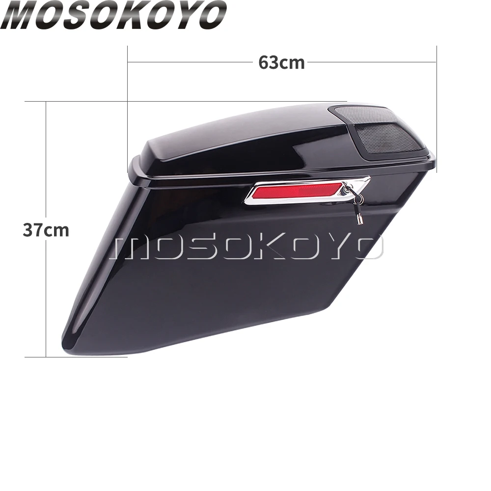 4.5" Motorcycle Side Luggage Case ABS Saddlebags w/ Hardware Cover Kit For Harley Touring Road King Electra Street Road Glide
4.5" Motorcycle Side Luggage Case ABS Saddlebags w/ Hardware Cover Kit For Harley Touring Road King Electra Street Road Glide