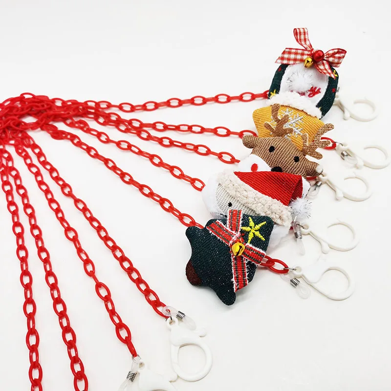 Рождественская цепочка для очков, шнур для очков, аксессуары для очков, шнурок для очков, цепочка для очков с Санта-Клаусом, нескользящая
Рождественская цепочка для очков, шнур для очков, аксессуары для очков, шнурок для очков, цепочка для очков с Санта-Клаусом, нескользящая