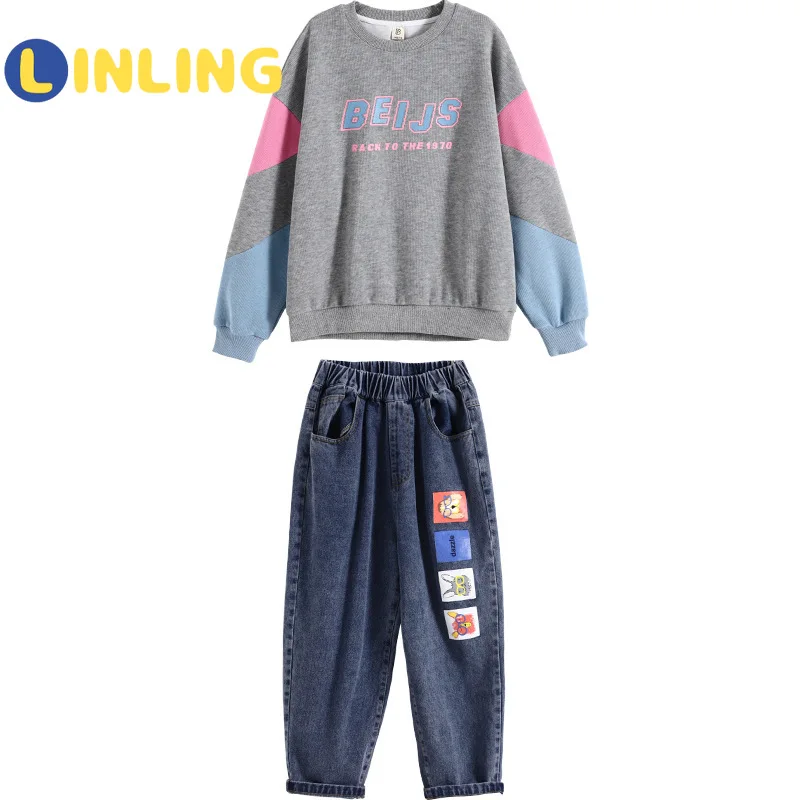 Linlin Suit Girls Autumn 2021 New Foreign Wind Korean Children's Clothing Girls Fashion INS Network Red P739
Linlin Suit Girls Autumn 2021 New Foreign Wind Korean Children's Clothing Girls Fashion INS Network Red P739