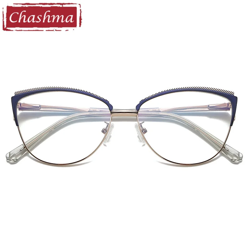 Chashma Women Titanium Alloy Eyewear Spring Hinge Cat Eye Prescription Optical Frame Fashion Trend Spectacles
Chashma Women Titanium Alloy Eyewear Spring Hinge Cat Eye Prescription Optical Frame Fashion Trend Spectacles