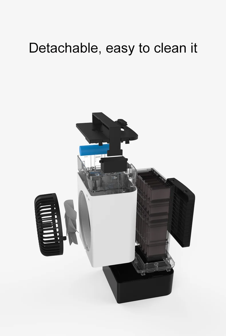 Portable Desktop Mini Cooler Air Conditioning Desktop USB Mini Portable Rechargeable Air Conditioner Humidifier Purifier
Portable Desktop Mini Cooler Air Conditioning Desktop USB Mini Portable Rechargeable Air Conditioner Humidifier Purifier