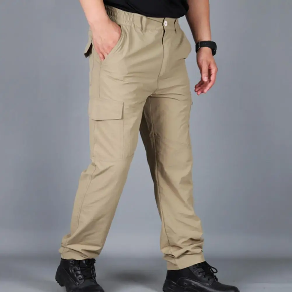 Men Solid Color Tactical Cargo Pants Overalls Multi Pockets Cargo Pants Breathable Elastic Waist Camping Pants Workwear M-4XL
Men Solid Color Tactical Cargo Pants Overalls Multi Pockets Cargo Pants Breathable Elastic Waist Camping Pants Workwear M-4XL