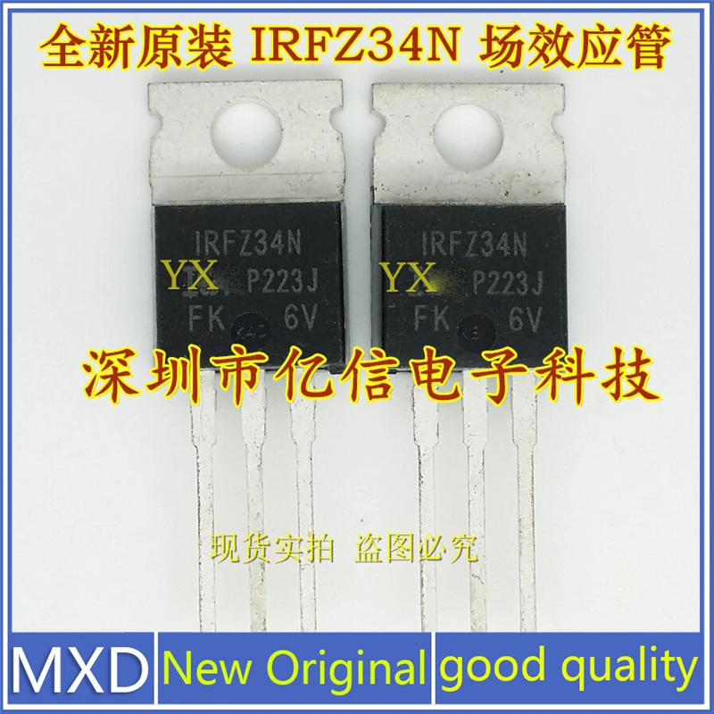 5Pcs/Lot New Original IRFZ34N Z34N Field Effect Mostube Inlet Good Quality 
5Pcs/Lot New Original IRFZ34N Z34N Field Effect Mostube Inlet Good Quality