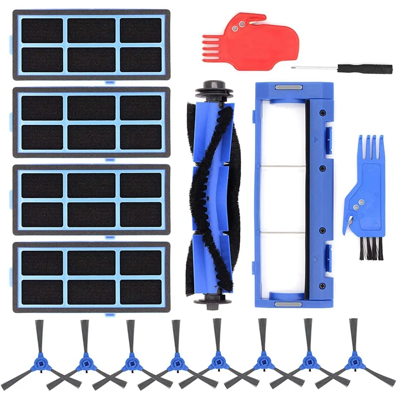 Replacement Parts Kit for Coredy R3500 R3500S, R550(R500+), R650, R600, R700, Goovi 1600PA D380 Robot Vacuum Cleaner
Replacement Parts Kit for Coredy R3500 R3500S, R550(R500+), R650, R600, R700, Goovi 1600PA D380 Robot Vacuum Cleaner
