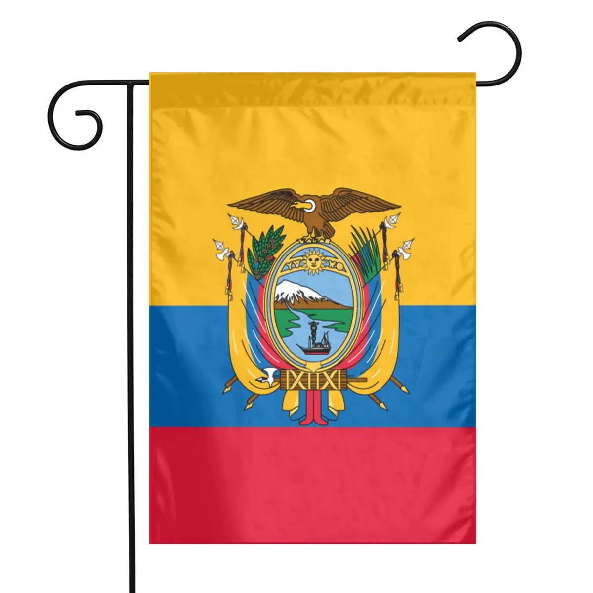 Ecuador flag garden flag 30 X 45 cm double-sided flag, used for garden decoration, courtyard decoration
Ecuador flag garden flag 30 X 45 cm double-sided flag, used for garden decoration, courtyard decoration