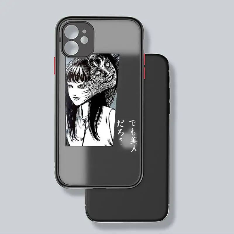 Junji Ito Tees Horror Anime Phone Case matte transparent For iphone 7 8 11 12 plus mini x xs xr pro max cover
Junji Ito Tees Horror Anime Phone Case matte transparent For iphone 7 8 11 12 plus mini x xs xr pro max cover