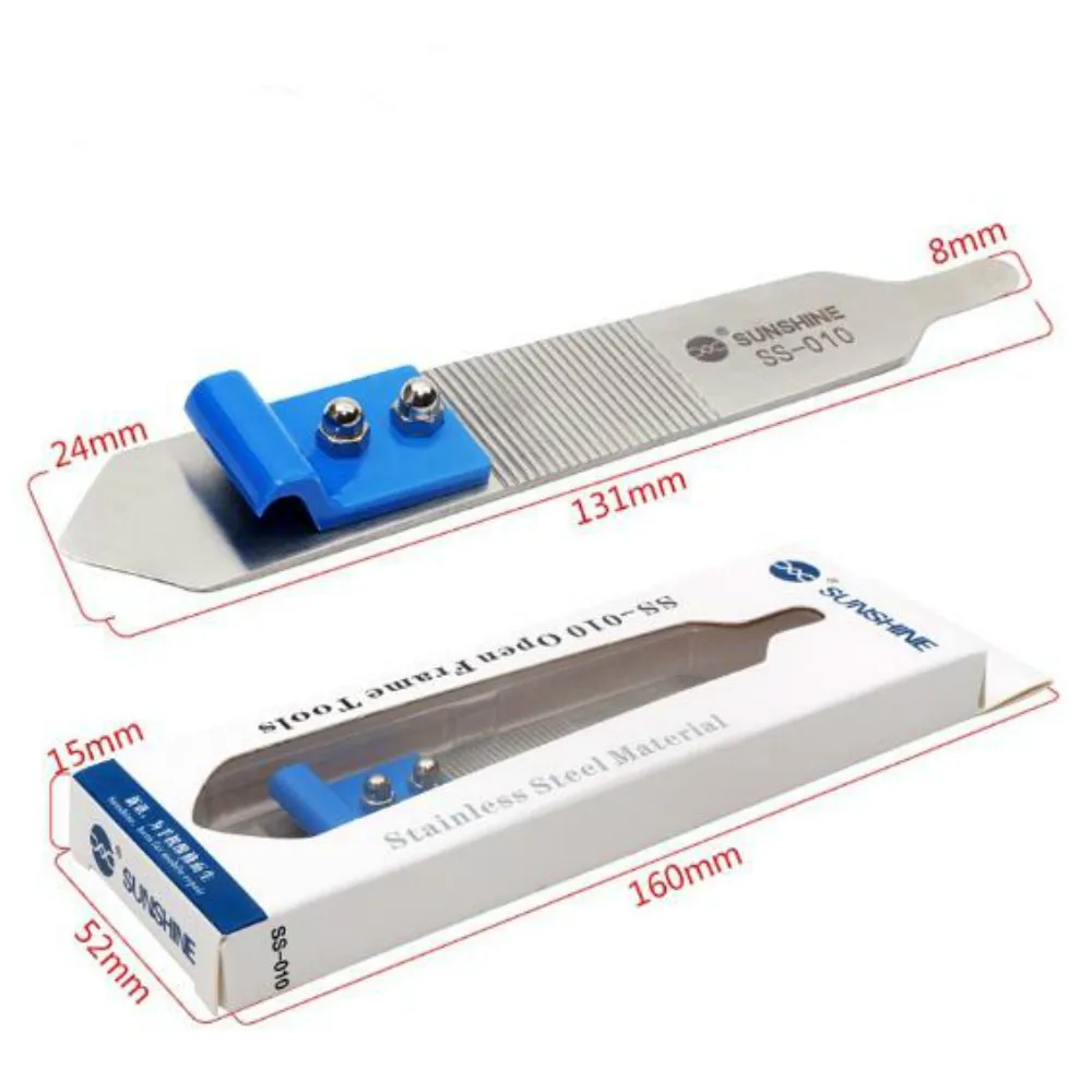 Mobile Phone Screen Frame Teardown Disassembly Tool for iPhone ipxd Repair Dual Ends Stainless Steel Anti-slip Spudger
Mobile Phone Screen Frame Teardown Disassembly Tool for iPhone ipxd Repair Dual Ends Stainless Steel Anti-slip Spudger