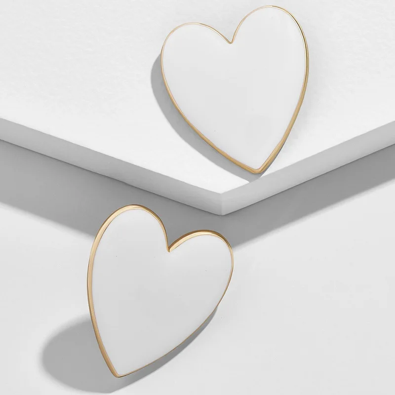 2021 NEW style earrings alloy dripping oil spring and summer color multicolor fashion peach heart earrings women korean fashion
2021 NEW style earrings alloy dripping oil spring and summer color multicolor fashion peach heart earrings women korean fashion