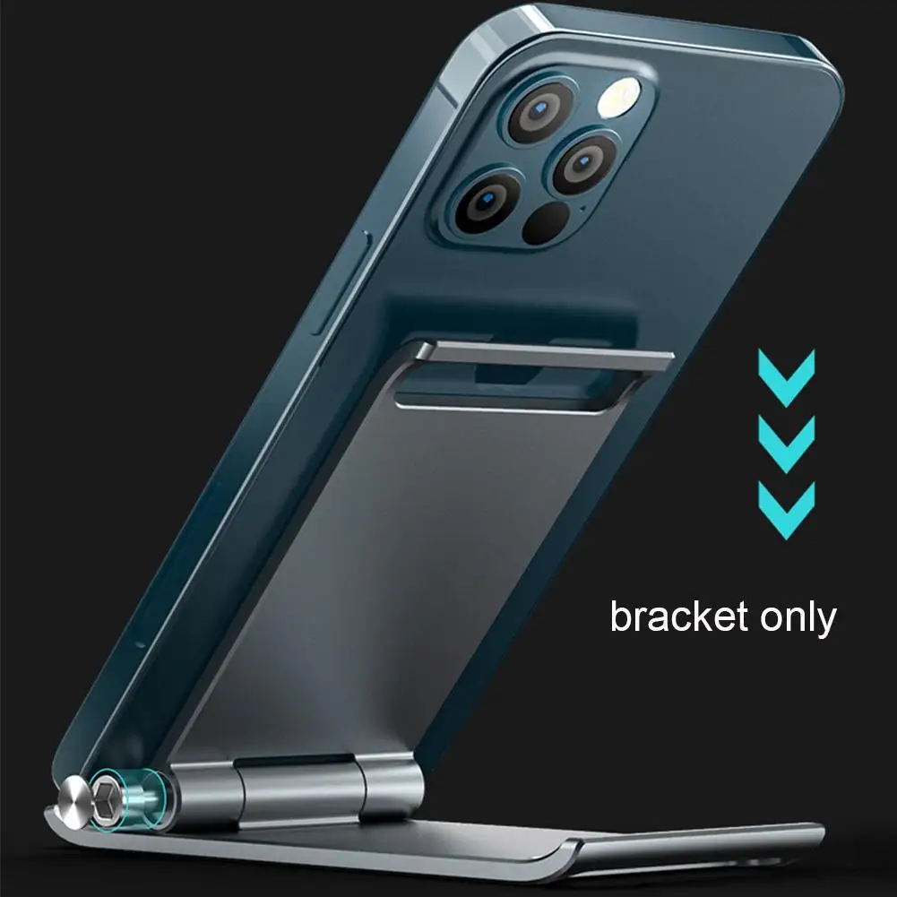 Foldable Phone Holder Adjustable Aluminum Alloy Multicolor for Tablet Smartphone within 13 inches
Foldable Phone Holder Adjustable Aluminum Alloy Multicolor for Tablet Smartphone within 13 inches