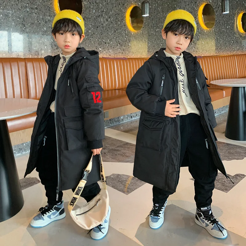 Boys Red Black Green Jacket Winter Thick Long Warm Coat Kids Fashion Parka Hooded Outerwear Teen Boys Tops Clothes 6 8 10 12 Yrs
Boys Red Black Green Jacket Winter Thick Long Warm Coat Kids Fashion Parka Hooded Outerwear Teen Boys Tops Clothes 6 8 10 12 Yrs