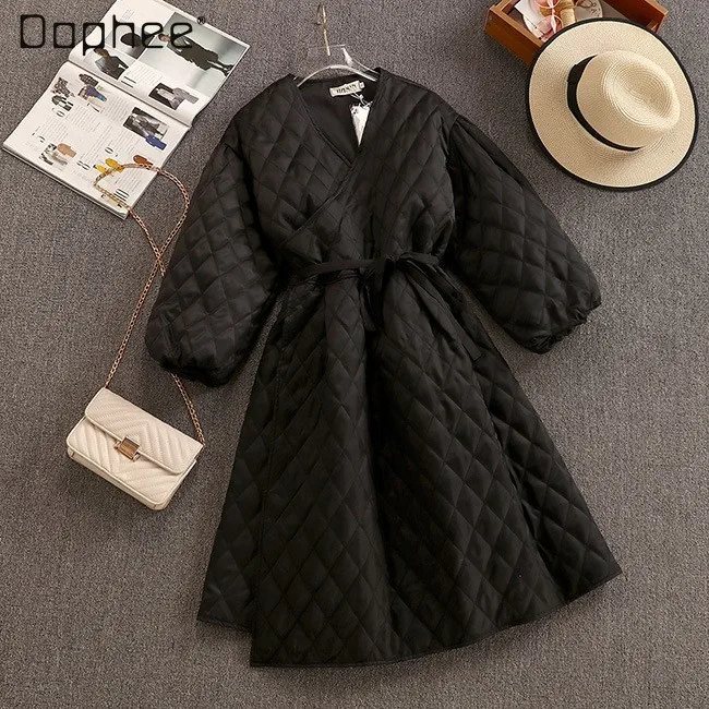 Cotton-Padded Jacket 2021 Winter Clothes New Korean Fashion Loose Mid-Length Coat Elegant Waist-Controlled Puff Sleeve Jacket
Cotton-Padded Jacket 2021 Winter Clothes New Korean Fashion Loose Mid-Length Coat Elegant Waist-Controlled Puff Sleeve Jacket