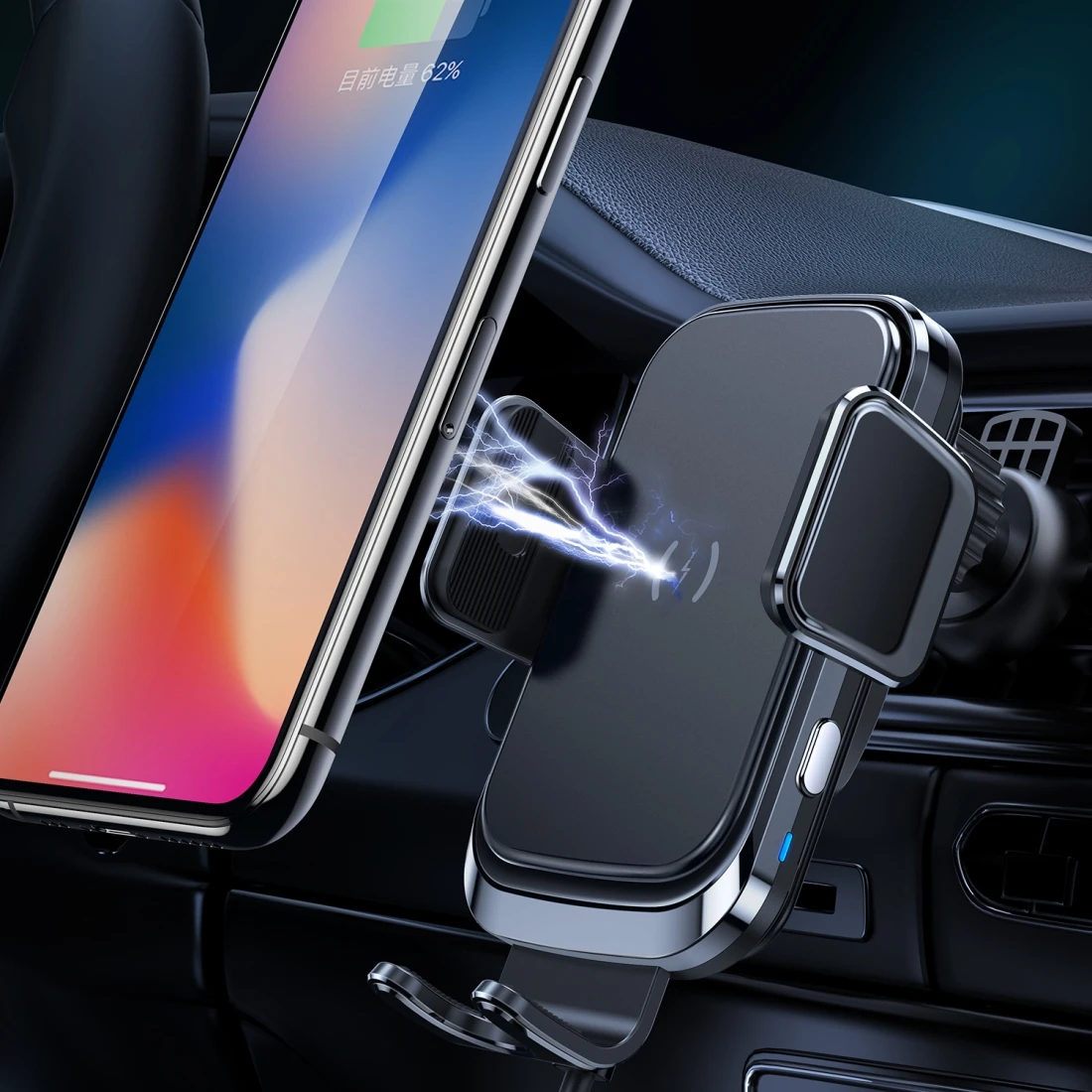 Car charger Holder with Wireless Charger Phone Mount QI Holder for iPhone 11 Pro Max X XS XR Samsung Huawei Xiaomi mobile Phone
Car charger Holder with Wireless Charger Phone Mount QI Holder for iPhone 11 Pro Max X XS XR Samsung Huawei Xiaomi mobile Phone