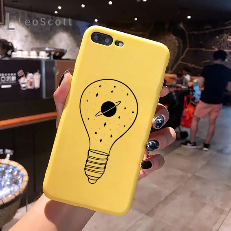 Cartoon starry universe paper plane Phone Case Yellow Candy Color for iPhone 6 7 8 11 12 s mini pro X XS XR MAX Plus
Cartoon starry universe paper plane Phone Case Yellow Candy Color for iPhone 6 7 8 11 12 s mini pro X XS XR MAX Plus