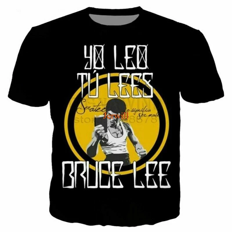 2021 New Fashion Kung Fu Superstar Bruce Lee 3d Printed T-shirt Men Women Casual Short Sleeve Hip Hop Streetwear Oversized Tops
2021 New Fashion Kung Fu Superstar Bruce Lee 3d Printed T-shirt Men Women Casual Short Sleeve Hip Hop Streetwear Oversized Tops