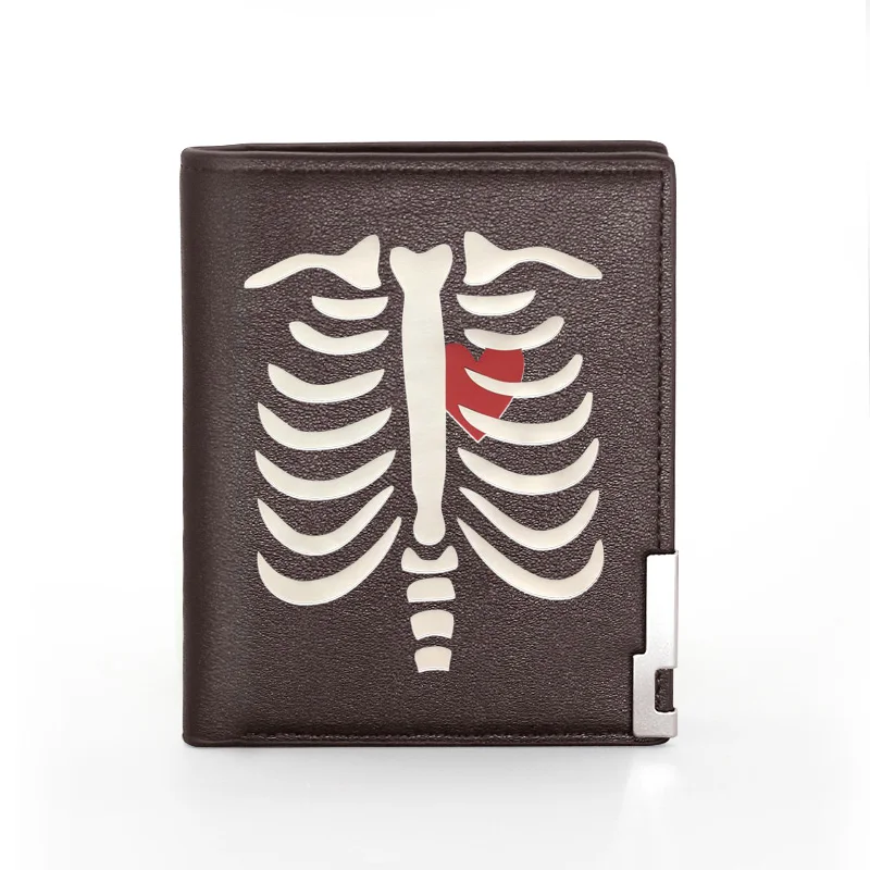 Steampunk Rib Skeleton Printing High Quality Pu Leather wallet Men Bifold Credit Card Holder Short Purse Male
Steampunk Rib Skeleton Printing High Quality Pu Leather wallet Men Bifold Credit Card Holder Short Purse Male