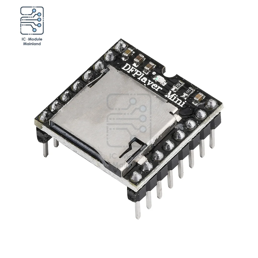 3.3V 5V Mini MP3 Player Module MP3 Voice Decode Board Diy Kit Supporting TF Card U-Disk IO Serial Port AD For Arduino UNO R3
3.3V 5V Mini MP3 Player Module MP3 Voice Decode Board Diy Kit Supporting TF Card U-Disk IO Serial Port AD For Arduino UNO R3