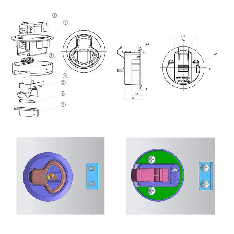 Plastic RV Paddle Entry Door Lock Latch Security NEW Motorhome for 3/4" door RS1 RV Parts & Accessories
Plastic RV Paddle Entry Door Lock Latch Security NEW Motorhome for 3/4" door RS1 RV Parts & Accessories