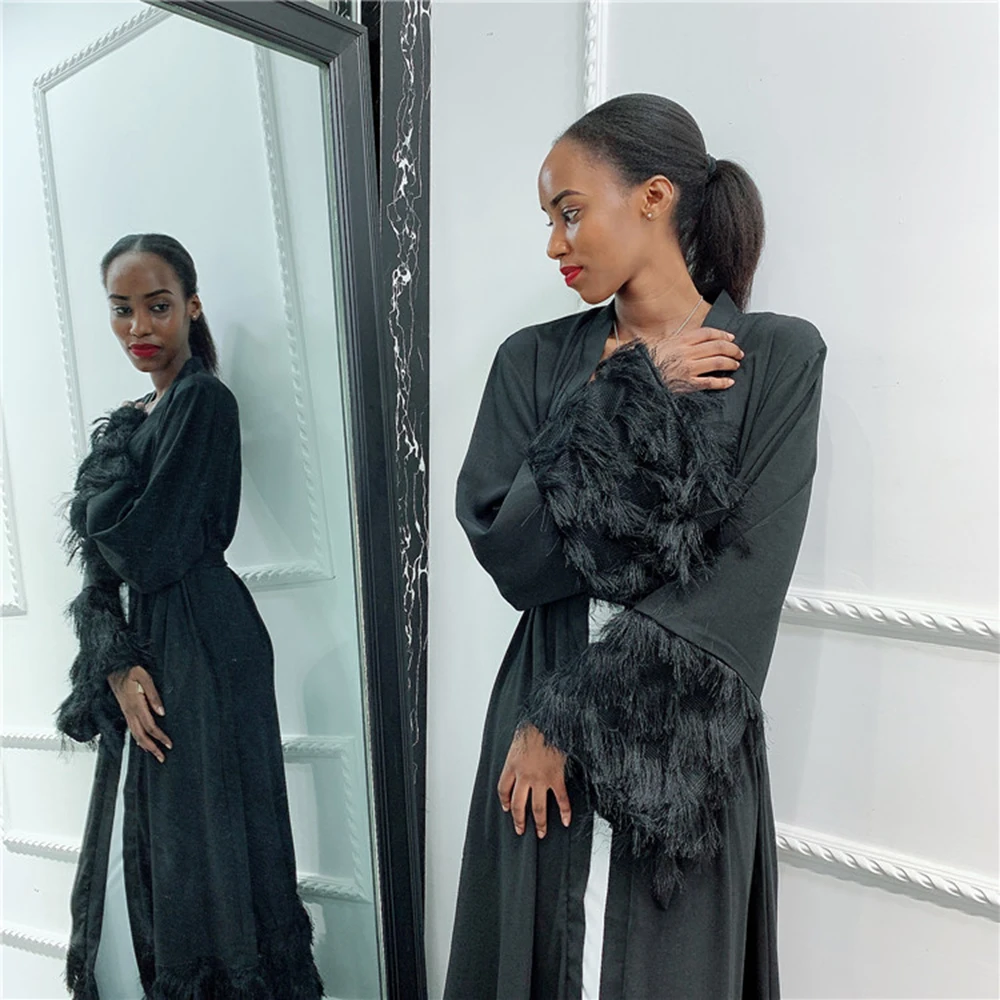 Abaya Dubai Kimono Turkey Hijab Muslim Long Dress Robe Longue Women Caftan Maroc Turkish Islam Clothing Vetement Femme Kaftan
Abaya Dubai Kimono Turkey Hijab Muslim Long Dress Robe Longue Women Caftan Maroc Turkish Islam Clothing Vetement Femme Kaftan