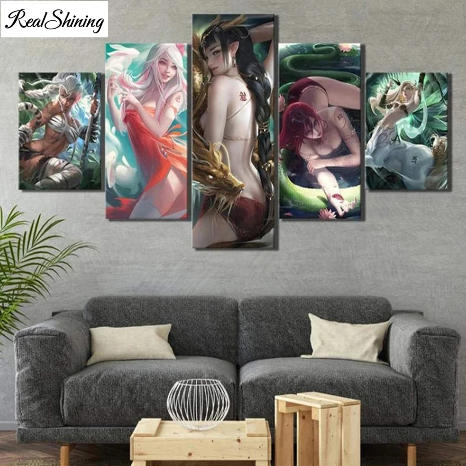 5 панелей, Алмазная мозаика, аниме, сексуальная девушка, сделай сам, полная вышивка, алмазная живопись стразы, дракон, животное женщины T44
5 панелей, Алмазная мозаика, аниме, сексуальная девушка, сделай сам, полная вышивка, алмазная живопись стразы, дракон, животное женщины T44