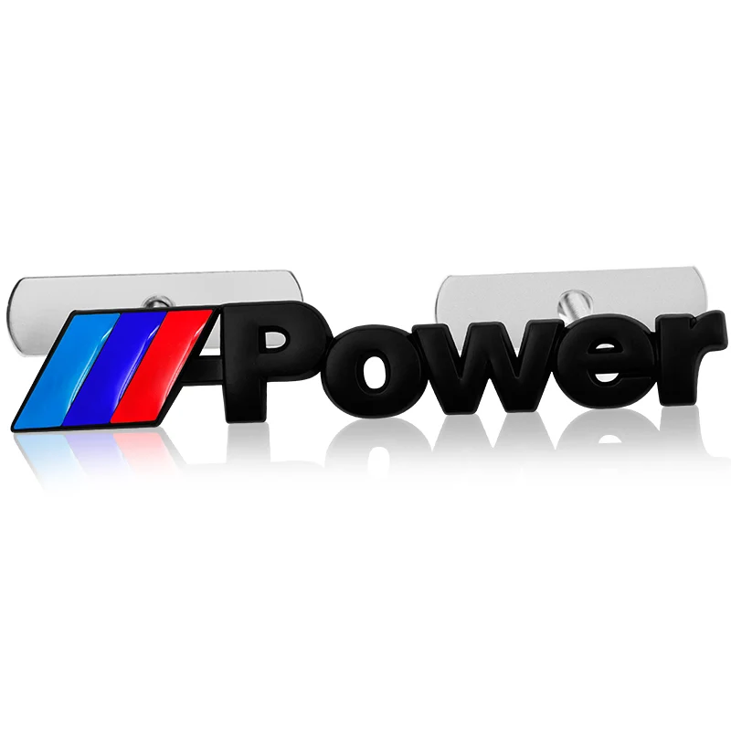 1 шт. металлическая хромированная решетка переднего капота автомобиля для BMW M Power 3 серии 5 7 e46 e90 e60 Z4 X3 X4 X5 X6 аксессуаров на.