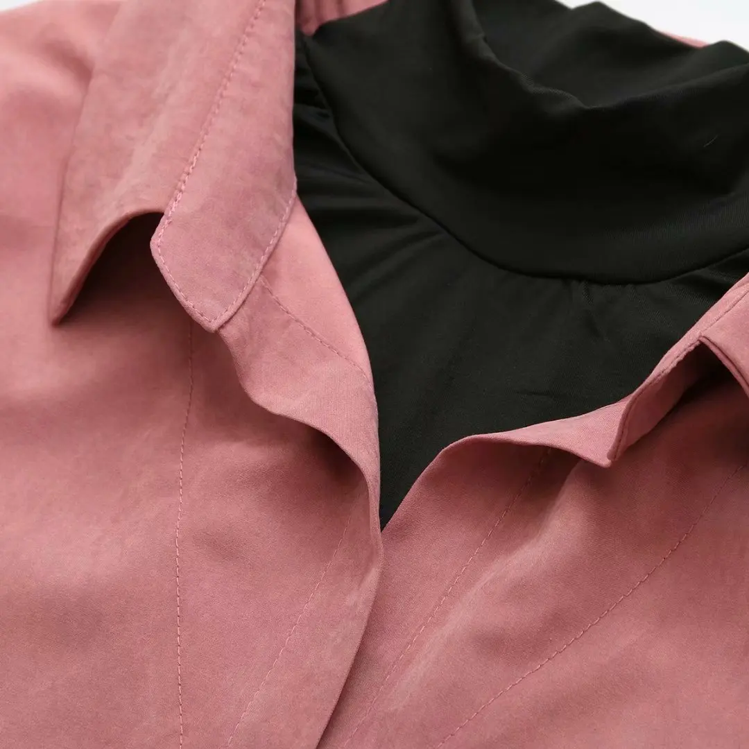 Spring 2021 Women Blouses Plus Size Fashion Casual Clothes Female Tops False Two Pieces Blusas De Mujer XL/4XL
Spring 2021 Women Blouses Plus Size Fashion Casual Clothes Female Tops False Two Pieces Blusas De Mujer XL/4XL