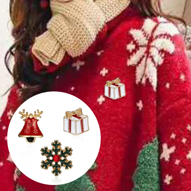 3pcs/set Merry Christmas Brooches Socks Tree Elk Enamel Pin Small Badge for Bag Lapel Women Fashion Party Jewelry Gifts
3pcs/set Merry Christmas Brooches Socks Tree Elk Enamel Pin Small Badge for Bag Lapel Women Fashion Party Jewelry Gifts