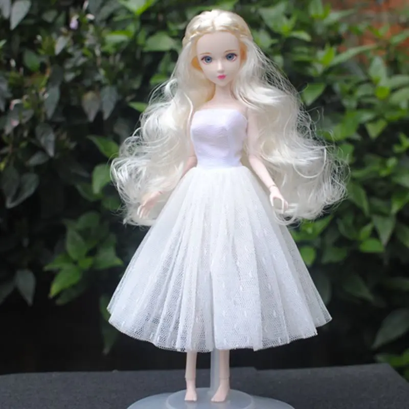 1/6 BJD Dolls Clothes For Barbie Dress Outfit White Dotted Polka Lace Princess Dresses Gown 11.5" Doll Accessories Kids Toy Gift
1/6 BJD Dolls Clothes For Barbie Dress Outfit White Dotted Polka Lace Princess Dresses Gown 11.5" Doll Accessories Kids Toy Gift