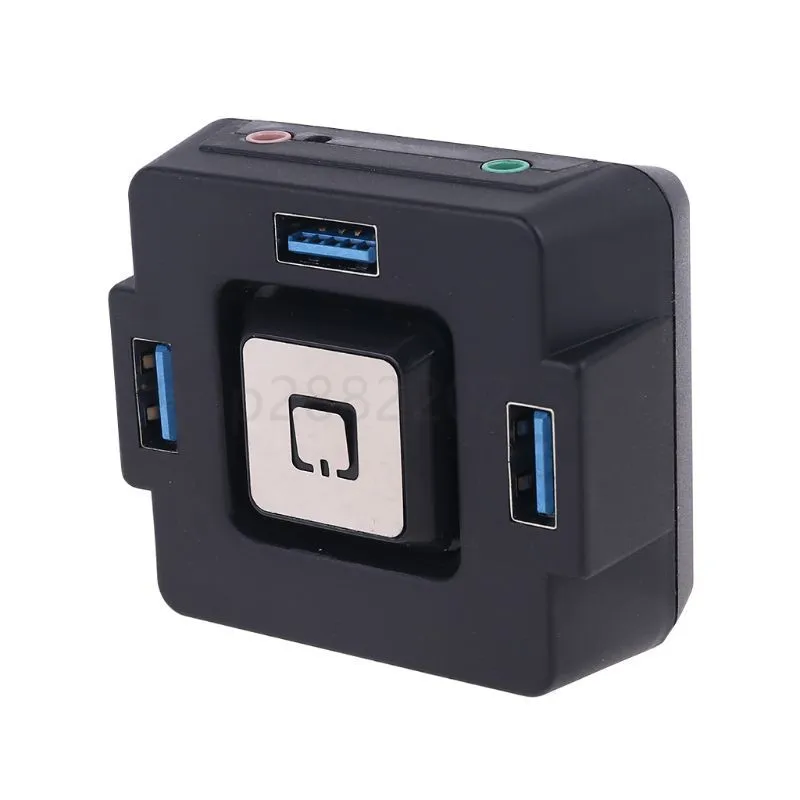 Multifunction Desktop PC Switch 3 Port USB 3.0 Audios Microphone Computer Button
Multifunction Desktop PC Switch 3 Port USB 3.0 Audios Microphone Computer Button