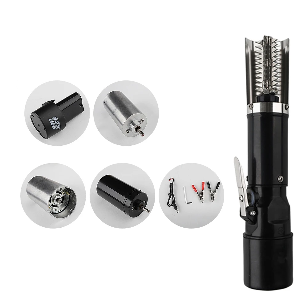 Useful Electric Fish Scaler Fishing Scalers Clean Fish Remover Cleaner Descaler Waterproof Scraper Seafood Tools Easy to Clean
Useful Electric Fish Scaler Fishing Scalers Clean Fish Remover Cleaner Descaler Waterproof Scraper Seafood Tools Easy to Clean