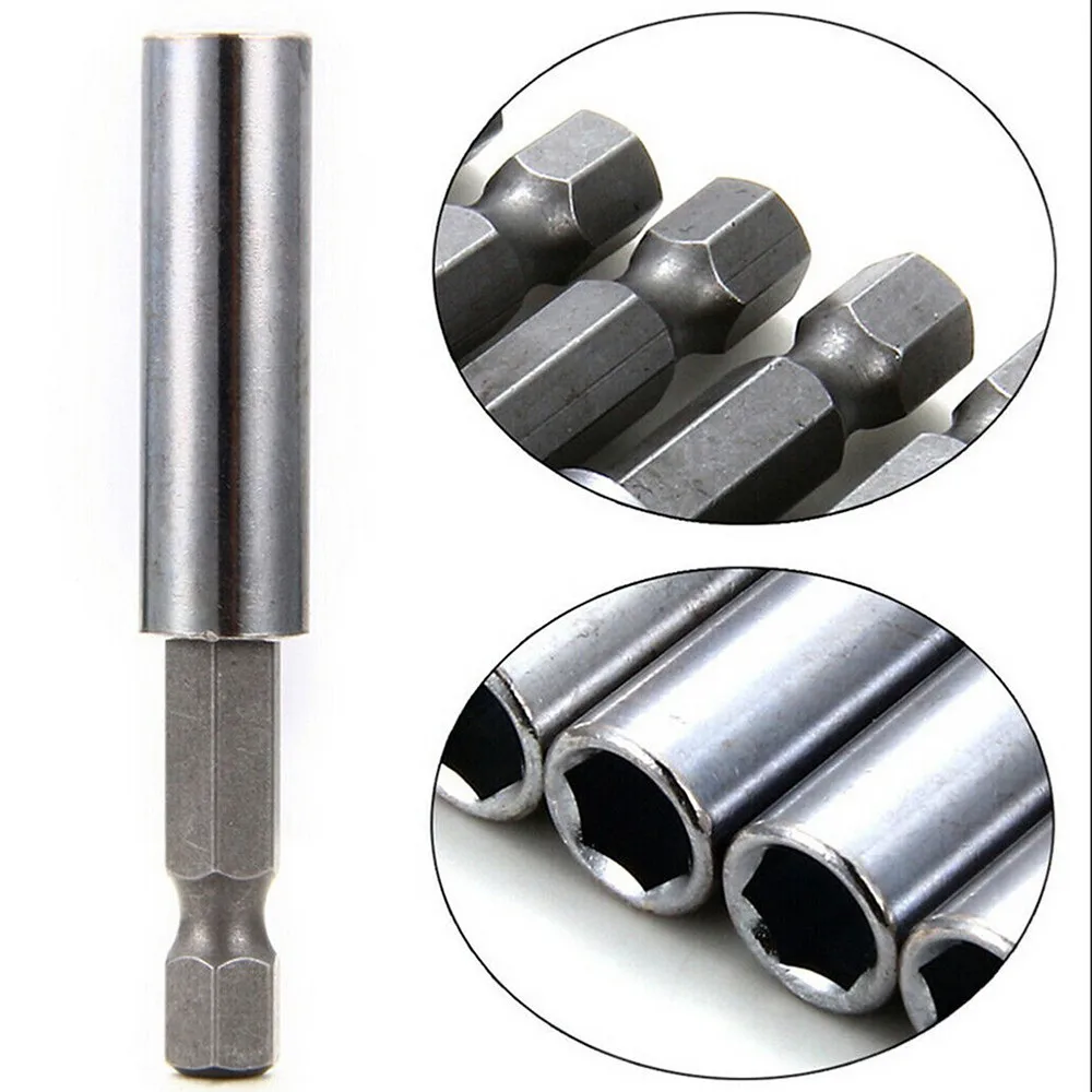 5PCS Magnetic Extendor Socket 1/4inch Hex Driver Extension 60mm Power Drill Impact Drivers Electric Drill Extend Tool Holder
5PCS Magnetic Extendor Socket 1/4inch Hex Driver Extension 60mm Power Drill Impact Drivers Electric Drill Extend Tool Holder
