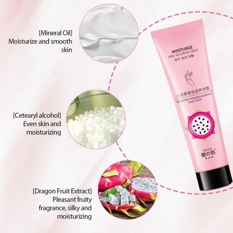 Cherry color watermelon dragon fruit lemon fruit hand cream 30g moisturizing moisturizing autumn and winter skin care hand cream
Cherry color watermelon dragon fruit lemon fruit hand cream 30g moisturizing moisturizing autumn and winter skin care hand cream