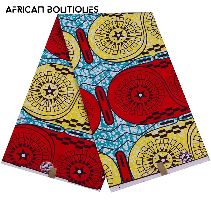 

Ankara African wax print fabric real wax Fabric Africa prints fabric 100% polyester high quality Sewing Dress Material 6yards