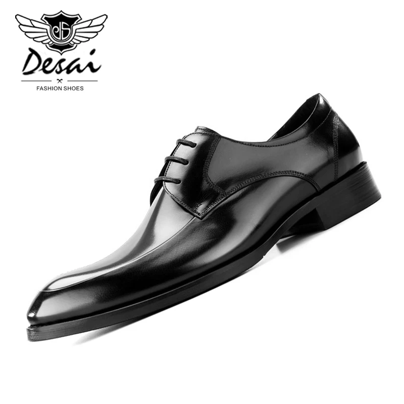 Spring Summer New Style Shoes Men Pointed Toe Business Daily Casual Shoes Luxury Geniune Leather Men's Formal Shoes
Spring Summer New Style Shoes Men Pointed Toe Business Daily Casual Shoes Luxury Geniune Leather Men's Formal Shoes