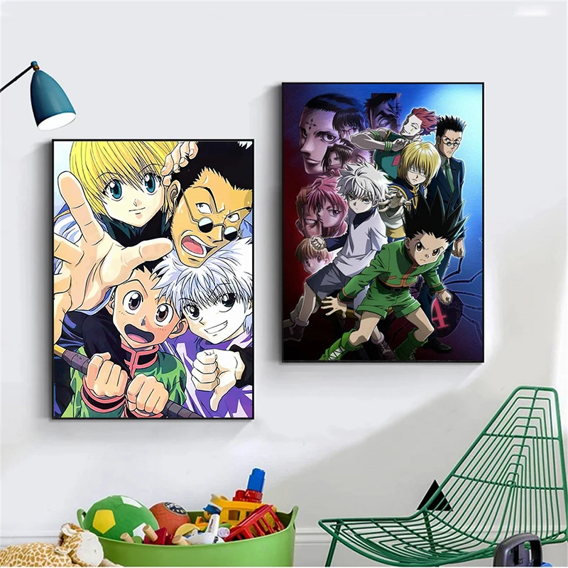 Modern Japanese Anime Hunter X Art Canvas Painting Posters and Prints Wall Art Posters Home Living Room Wall Decoration Pictures 
Modern Japanese Anime Hunter X Art Canvas Painting Posters and Prints Wall Art Posters Home Living Room Wall Decoration Pictures