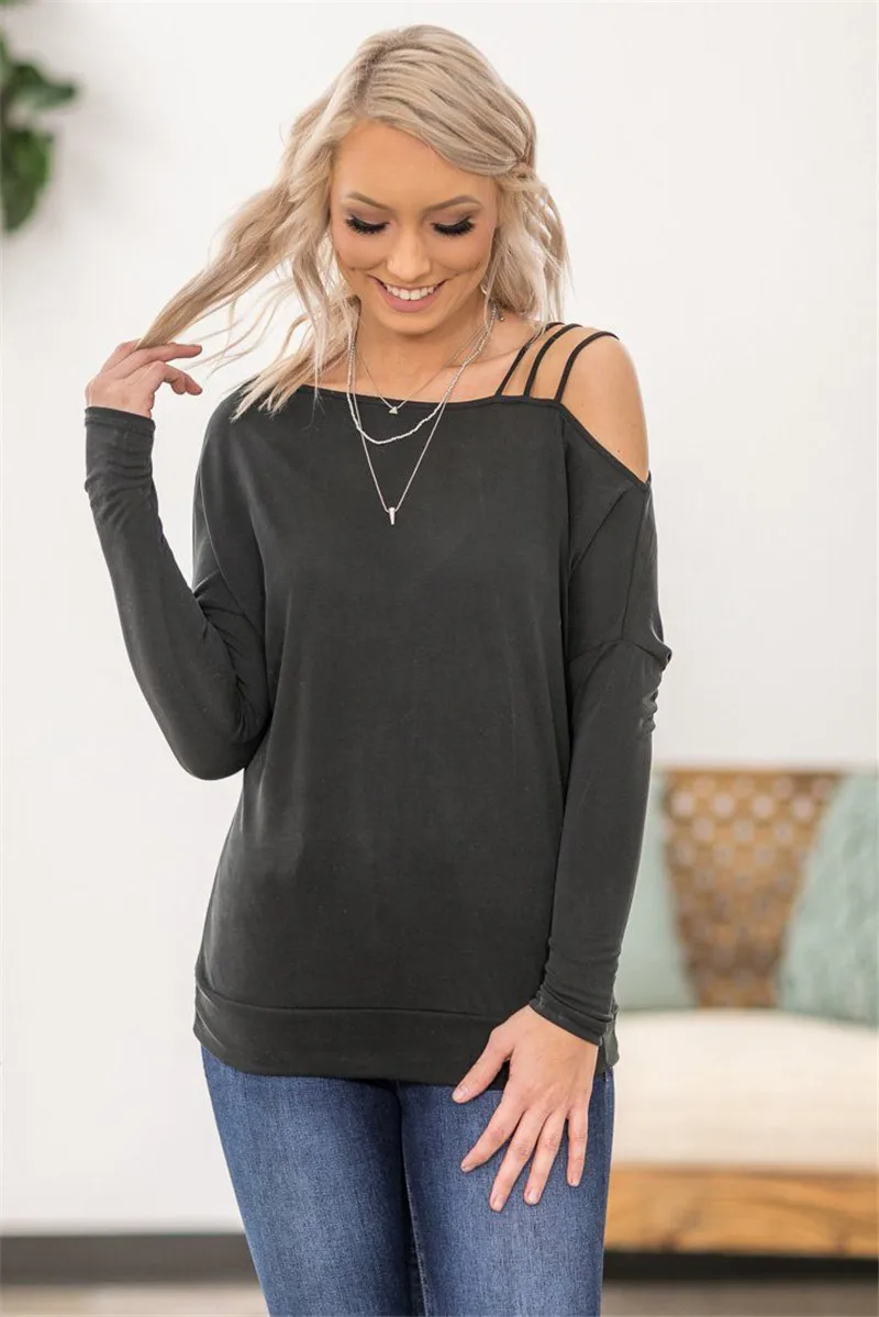 Summer Women Casual Long Sleeve T-Shirt Female Solid Color Sexy Slim Sexy Pink Black Tshirts Ladies Off Shoulder Lady Tees Tops
Summer Women Casual Long Sleeve T-Shirt Female Solid Color Sexy Slim Sexy Pink Black Tshirts Ladies Off Shoulder Lady Tees Tops