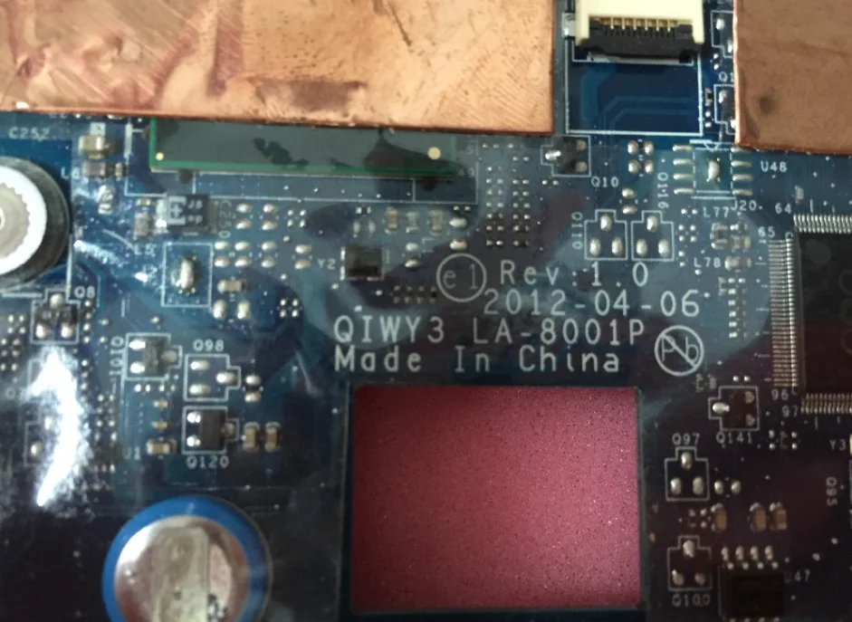 KEFU LA-8001P For Lenovo Y480N Y480M Y480 Notebook Motherboard PGA989 HM77 GPU GT650M 2GB 100% Test Work
KEFU LA-8001P For Lenovo Y480N Y480M Y480 Notebook Motherboard PGA989 HM77 GPU GT650M 2GB 100% Test Work