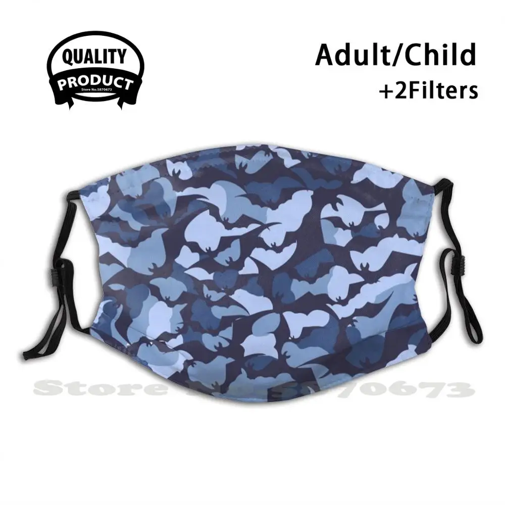 Blue Camo Bats Face Mask Washable Filter Summer Hot Sale Mouth Masks Camo Bat Bats Animal Blue Blue Camo Camouflage Bat
Blue Camo Bats Face Mask Washable Filter Summer Hot Sale Mouth Masks Camo Bat Bats Animal Blue Blue Camo Camouflage Bat