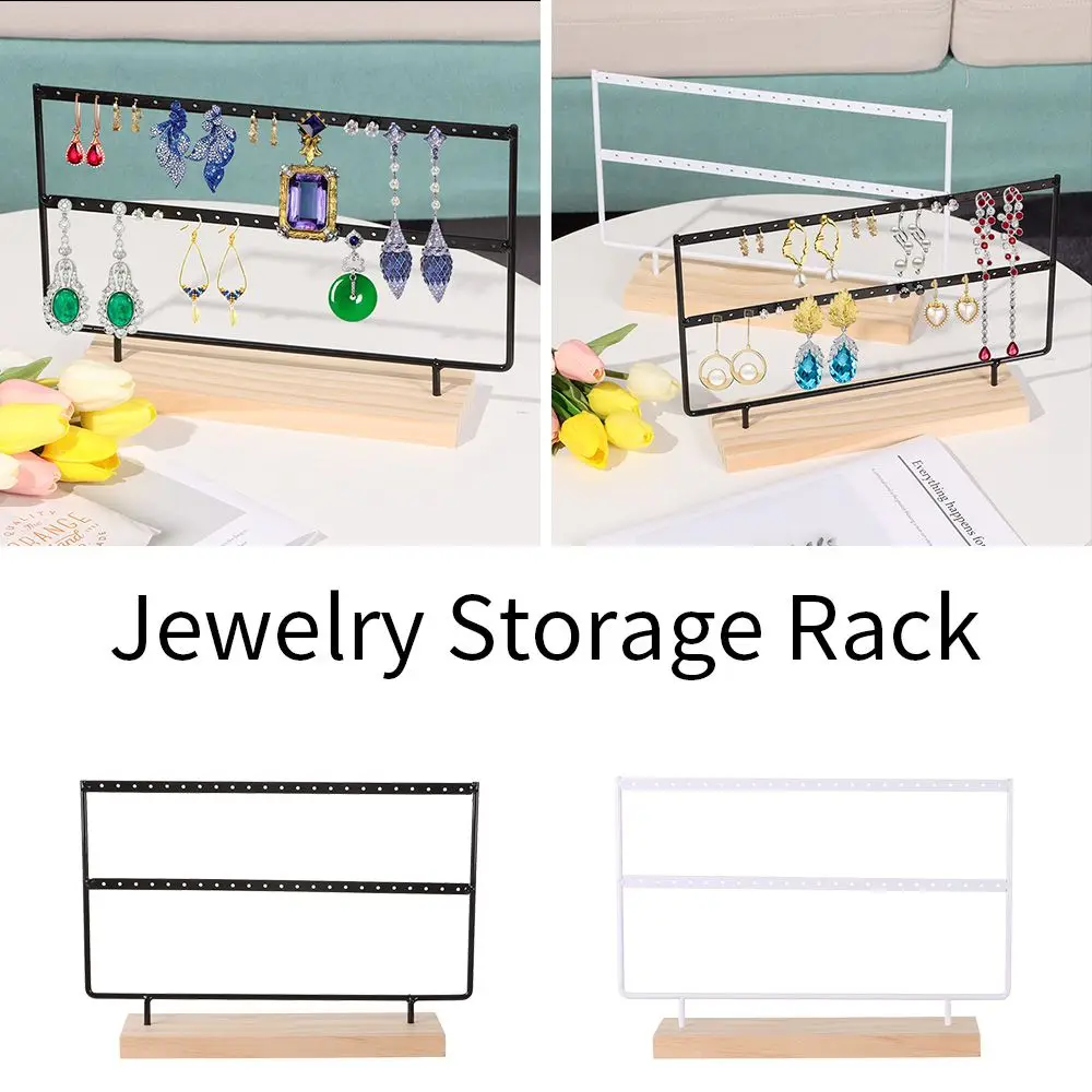 Practical Rack With Bracket Stand Jewelry Organizer Earring Storage Box Metal Stand Holder Earring Hanging Display Rack
Practical Rack With Bracket Stand Jewelry Organizer Earring Storage Box Metal Stand Holder Earring Hanging Display Rack