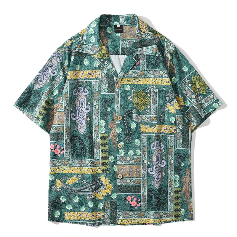 Harajuku Oversize Loose Shirt Blouse Man Women Short Sleeve Summer Top 2021 Hawaiian Holiday Beach Clothes Tops
Harajuku Oversize Loose Shirt Blouse Man Women Short Sleeve Summer Top 2021 Hawaiian Holiday Beach Clothes Tops