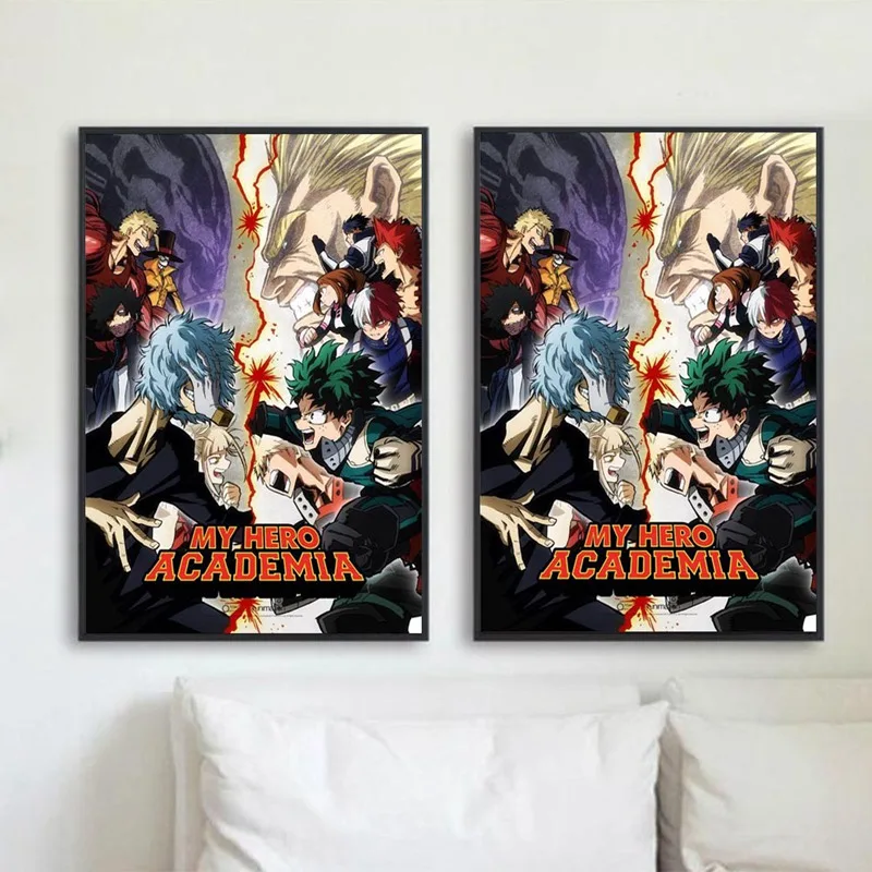 Japanese Anime My Hero Academia Retro Poster Home Decoration Kraft Poster Painting Wall Stickers
Japanese Anime My Hero Academia Retro Poster Home Decoration Kraft Poster Painting Wall Stickers