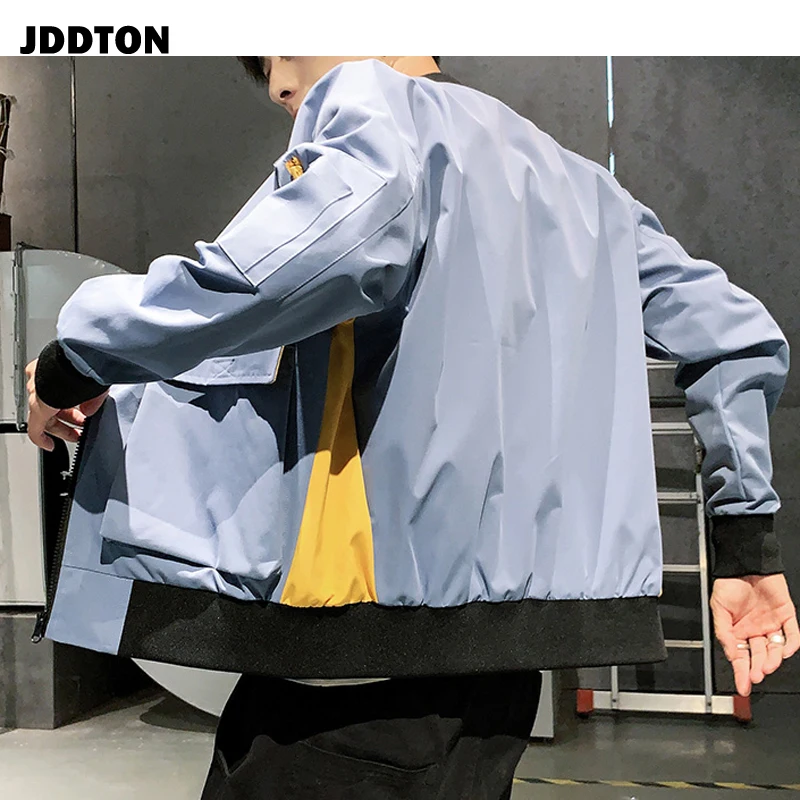 JDDTON New Men's Patchwork Jackets Standing Collor Winter Loose Zipper Windbreaker Casual Outwear Fashion Brand Male Coats JE300
JDDTON New Men's Patchwork Jackets Standing Collor Winter Loose Zipper Windbreaker Casual Outwear Fashion Brand Male Coats JE300