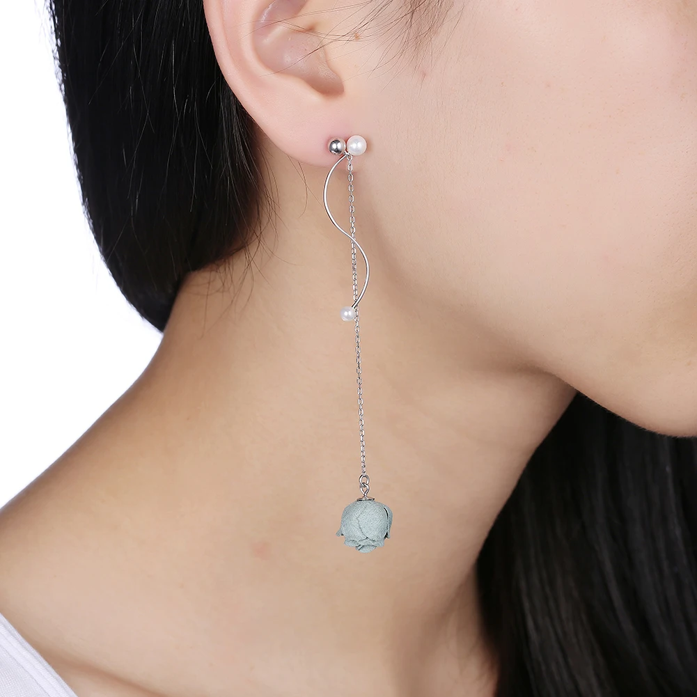 ZEMIOR Long Tassel 925 Sterling Silver Romantic Rose Flower Earrings Dangle For Women Luxury Shell Pearl Earrings Jewelry
ZEMIOR Long Tassel 925 Sterling Silver Romantic Rose Flower Earrings Dangle For Women Luxury Shell Pearl Earrings Jewelry