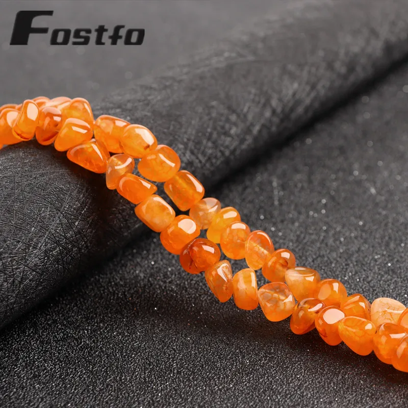 Natural Stone Orange Irregular Dragon Pattern Agate Beads For Jewelry Making 8*8mm DIY Bracelets Material
Natural Stone Orange Irregular Dragon Pattern Agate Beads For Jewelry Making 8*8mm DIY Bracelets Material