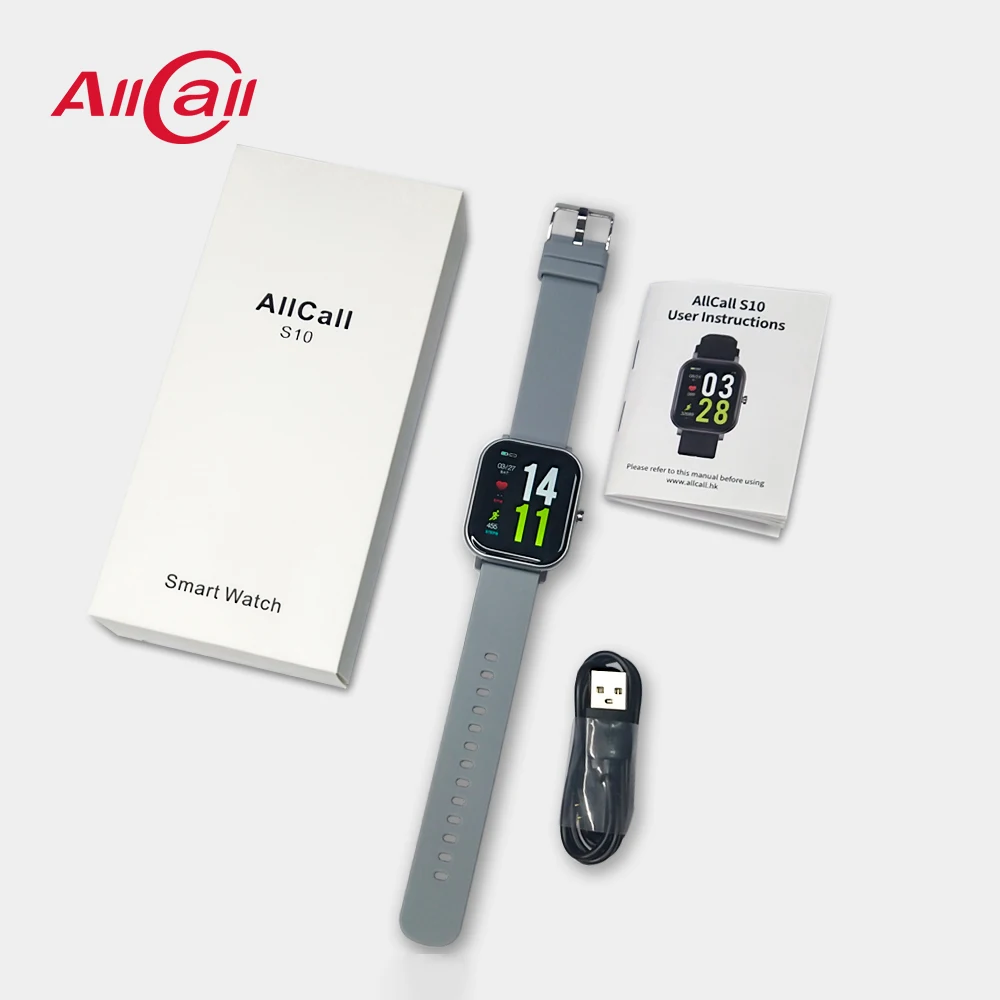 ALLCALL S10 Smart Watch Men 1.69 Inch Full Touch Fitness Tracker IP68 Waterproof P8 Plus GTS 2 For Huawei Samsung Smartwatch
ALLCALL S10 Smart Watch Men 1.69 Inch Full Touch Fitness Tracker IP68 Waterproof P8 Plus GTS 2 For Huawei Samsung Smartwatch