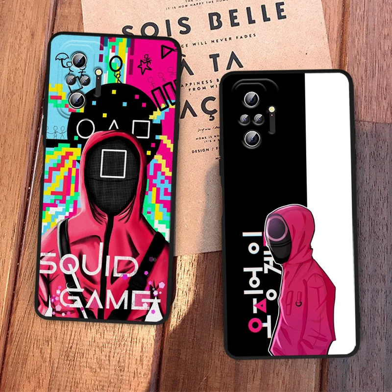 Squid Game TV 456 For Xiaomi Redmi Note 5A 5 6 7 8T 8 9T 9S 9 10 10T 10S 11 Prime Pro Max Plus Capa Black Phone Case
Squid Game TV 456 For Xiaomi Redmi Note 5A 5 6 7 8T 8 9T 9S 9 10 10T 10S 11 Prime Pro Max Plus Capa Black Phone Case